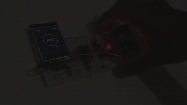 Arduino Digital Compass HMC5883L + 2.2" TFT LCD ILI9340 смотреть онлайн