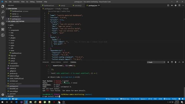 Auto run unit testing before git commit смотреть онлайн