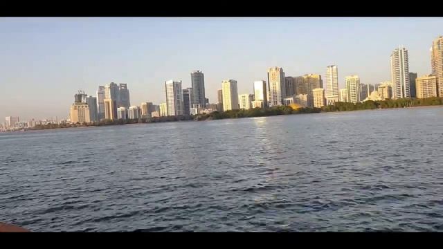 Al Majaz Waterfront Park | Abra Boat Tour At Al Majaz Waterfront | Sharjah tourism | Al Majaz | смотреть онлайн