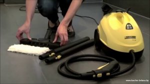 Karcher SC 1.020: пароочиститель в действии