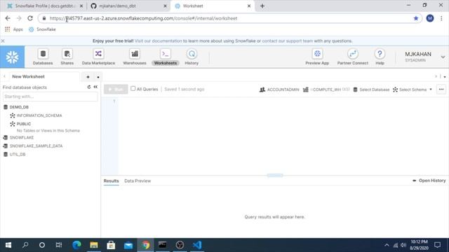 Intro to Data Build Tool (dbt) // Create your first project! смотреть онлайн
