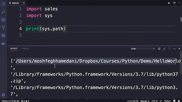 3 Module Search Path смотреть онлайн
