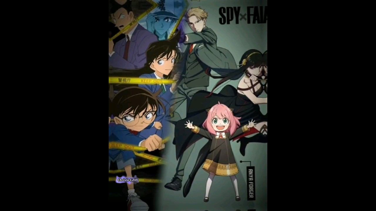 #anime #семьяшпионов #Детективконан #edit #amv #detectiveconan #spyxfamily смотреть онлайн