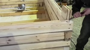 Как я Собираю перевозные бани из Профилированного бруса