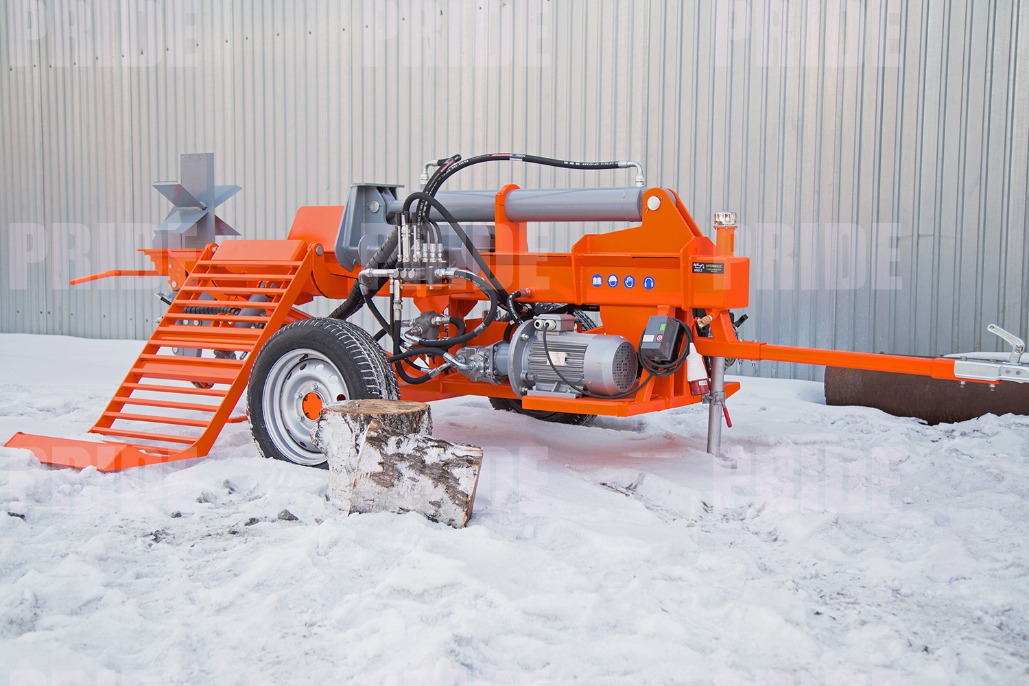 ?Дровокольный комплекс Зверь М3 Гибрид? Машиностроительный холдинг PRIDE © смотреть онлайн