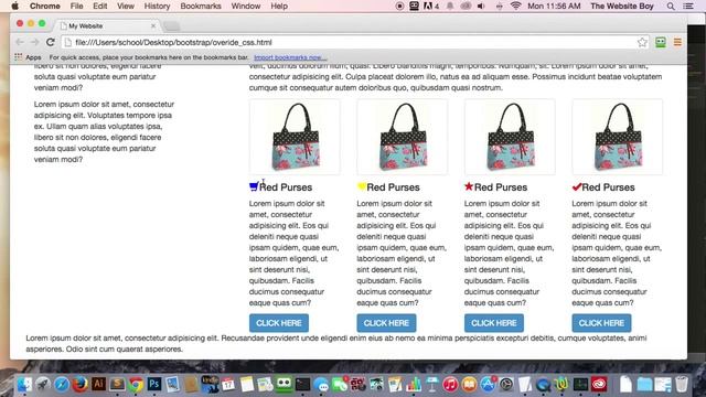 Bootstrap Tutorial Complete Course #18 Overriding Bootstrap With Custom Styles NICE! смотреть онлайн