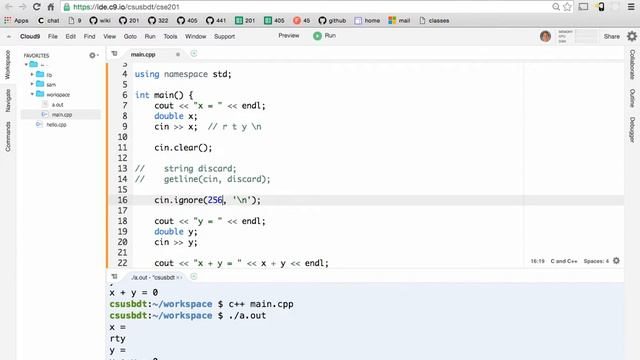 CSUSB CSE 201 2016-07-07