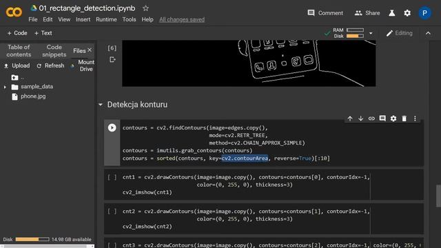 Computer Vision w języku Python - Detekcja prostokąta - Smartphone смотреть онлайн