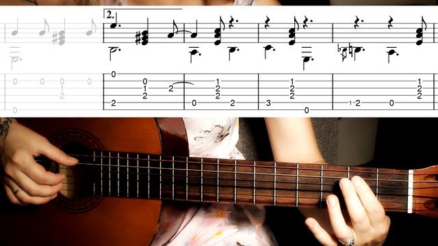 Emmanuelle - OST cover | На гитаре + разбор смотреть онлайн