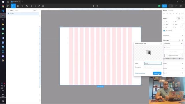 Уроки Figma (фигма) для начинающих - Урок №1: Начало работы, настройка сетки и Header (хэдэр) сайта смотреть онлайн