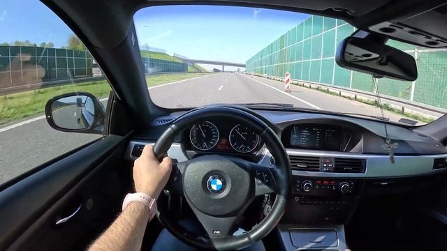 BMW 3 E92 [320d 184HP] |0-100| POV Test Drive #1682 Joe Black смотреть онлайн