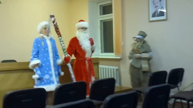 Новогоднее поздравление в Любанской больнице смотреть онлайн