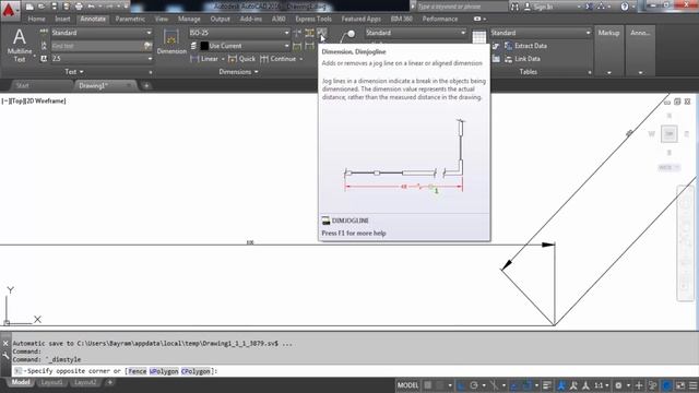 Autocad Eğitimi Ders 18 (Dimension(Ölçülendirme) Ayarları) - Bayram GÜRAN смотреть онлайн