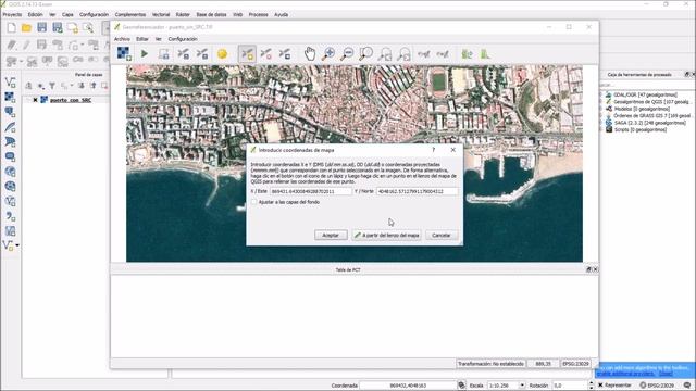 Cómo georreferenciar una imagen con QGIS смотреть онлайн