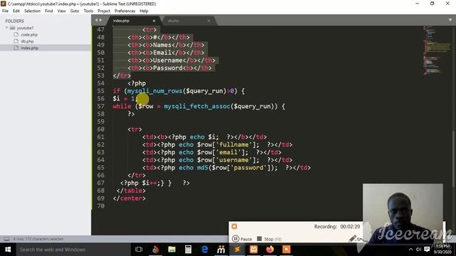 Fetch 1. Fetch data from database using php and mysqli. View all Cources from: Etienno Ntambara смотреть онлайн