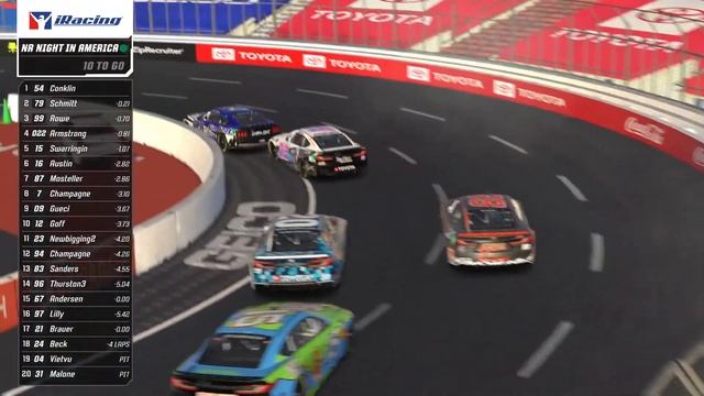 2024 BUSCH LIGHT CLASH on IRACING LIVE смотреть онлайн