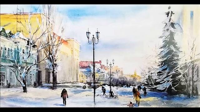 "Зимним утром" (стихотворение В. Гаазова по картине В. Грибачёва) смотреть онлайн