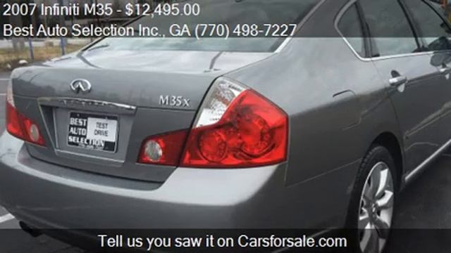 2007 Infiniti M35 x AWD 4dr Sedan for sale in Stone Mountain смотреть онлайн