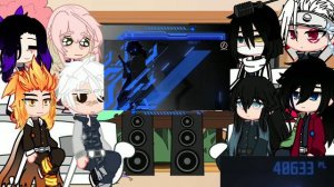 —{Hashira react to POWER LEVELS}—{English\/Russia}—