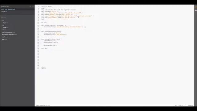 JavaScript Tutorial for Beginners 7 Global + Local Variables + Functions inside Functions смотреть онлайн