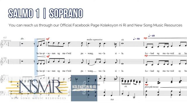 Salmo 1 | Soprano | Piano смотреть онлайн