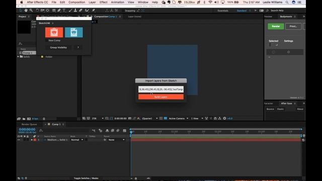 Animating an Icon with Sketch, AfterEffects & Sketch2AE смотреть онлайн