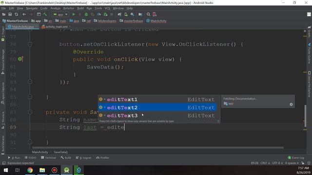 Firebase Firestore Tutorial #6 - Building Firebase App in Android Studio - Mastering Firebase смотреть онлайн