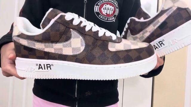 I traded this Fake Louis Vuitton Nike Air Force 1 shoes by a pair authentic Air Jordan 3 shoes смотреть онлайн