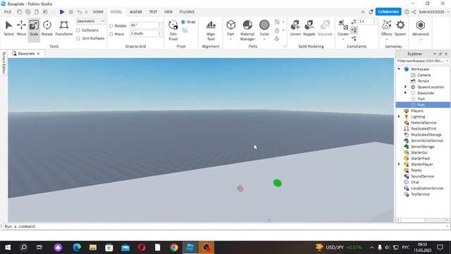 Как обрезать блоки в Roblox Studio. Гайд по Roblox Studio #1 смотреть онлайн
