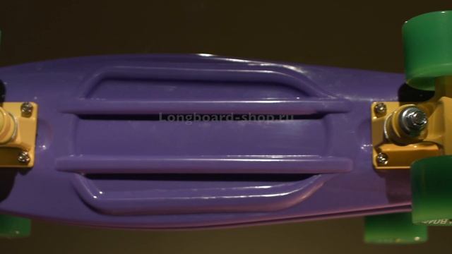 Обзор лонгбордов Lboard shark 22" mono purple смотреть онлайн