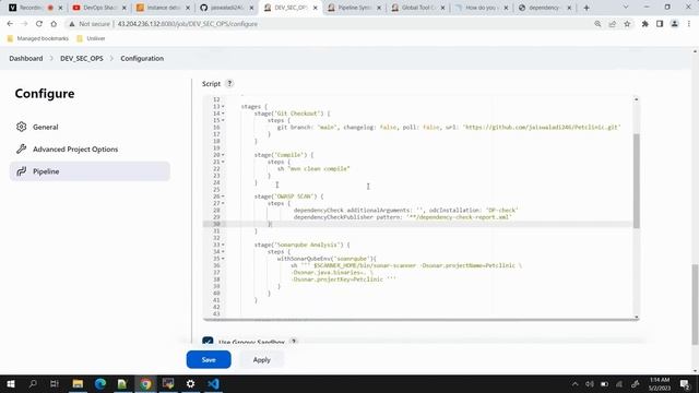 DevSecOps with Jenkins | Boost Your CICD Pipeline Security !! смотреть онлайн