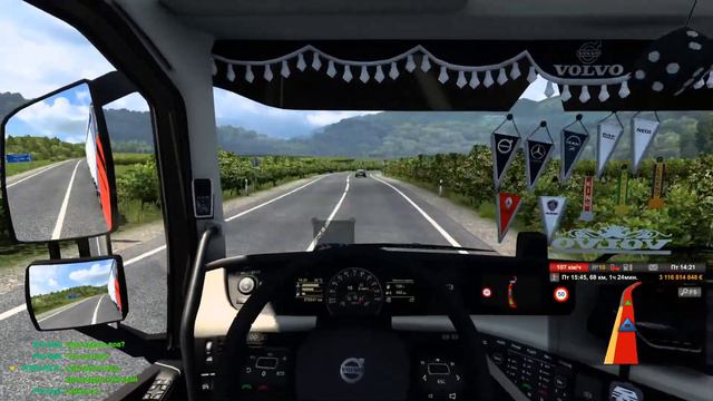 Euro Truck Simulator 2 / КРАСНОДАРСКИЙ КРАЙ / #TruckersMP #SCS #Steam