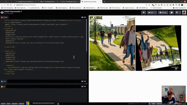 simple-img microfrontend walk-through смотреть онлайн