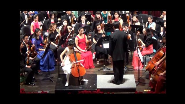 Fiona's Cello Performance - Variations on a Rococo Theme - ECYS Holiday Pops Concert смотреть онлайн