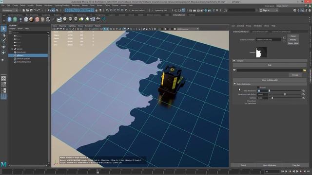 OctaneRender for Maya Lesson 7.7: Octane OSL Nodes смотреть онлайн
