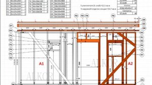 Каркасная баня 6х4 метра