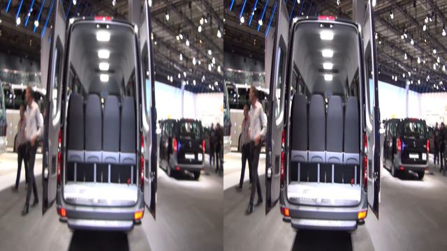 Mercedes-Benz Sprinter Tourer 16+1 416 CDI Combi Bus Exterior and Interior in 3D смотреть онлайн
