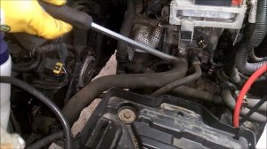 ЗАМЕНА ТЕРМОСТАТА / FIAT PUNTO - ФИАТ ПУНТО / 1.4 / 2006 / REPLACING THERMOSTAT