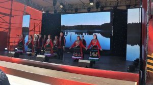 9 Мая выступление фолк ансамбля Айкай
