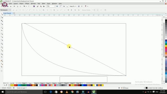 How to make banner design in coreldraw? || Corel Draw बैनर डिज़ाइन कैसे बनाए? смотреть онлайн