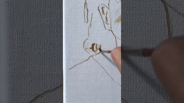 Масляными красками на льняном холсте напишу Даму у фонтана, женский портрет, многослойная живопись. смотреть онлайн