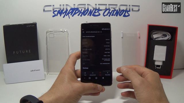 Ulefone Future test en français par Chinandroid pour Gearbest смотреть онлайн