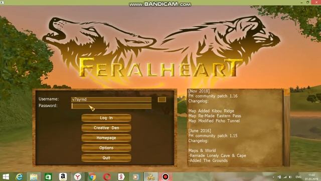 как Поиграть в игру feral-heart? смотреть онлайн