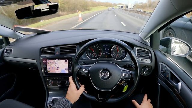 VOLKSWAGEN GOLF TFSI 1.0 - POV TEST DRIVE & REVIEW (UK) смотреть онлайн