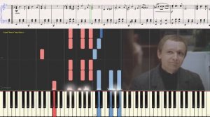 Если у вас нету тёти... - Таривердиев М. (Ноты и Видеоурок для фортепиано) (piano cover)