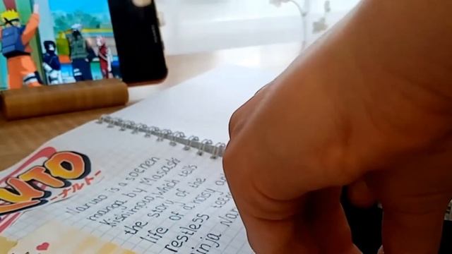 Оформление дневника "Аниме Наруто" смотреть онлайн