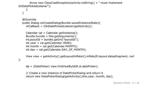 Android : DatePicker crashes on my device when clicked (with personal app) смотреть онлайн