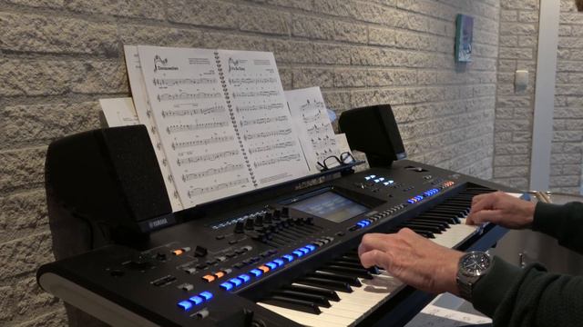 Donauwellen (Waves Of The Danube) - Easy Keyboardcover On Yamaha Genos Of A Famous Waltz.