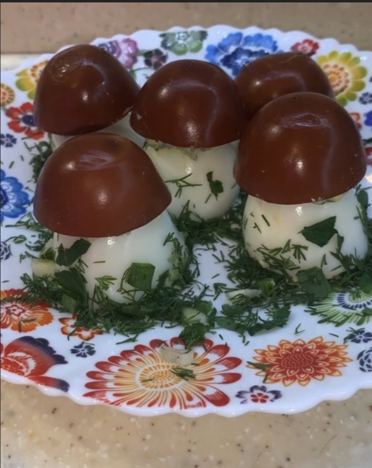 Закуска из яиц смотреть онлайн