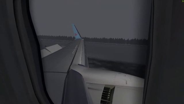 [XP11] TUIfly UK | Boeing 737-800 | Arrival into snowy and foggy Rovaniemi, FI смотреть онлайн